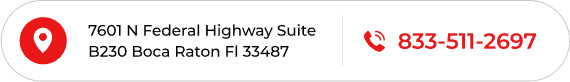 Business address and phone number: 601 N Congress Ave, Suite 425 Suite B230, Delray Beach, FL 33445, and 888-668-6492.